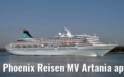 Phoenix Reisen MV Artania approaching Rotterdam, 29.09.2011