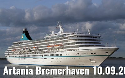 Artania Bremerhaven 10.09.2015