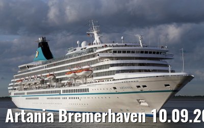 Artania Bremerhaven 10.09.2015
