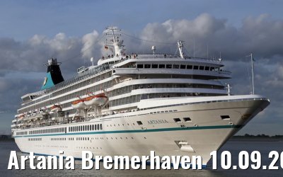 Artania Bremerhaven 10.09.2015