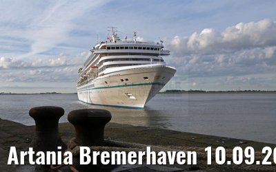 Artania Bremerhaven 10.09.2015