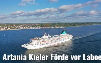 Artania Kieler Förde vor Laboe 09.07.2019