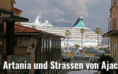 Artania und Strassen von Ajaccio