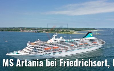 MS Artania bei Friedrichsort, Kiel 23.06.2019