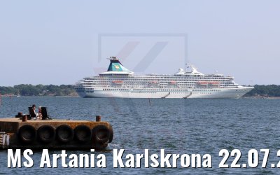 MS Artania Karlskrona 22.07.2021