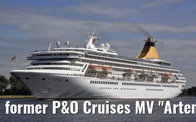 former P&O Cruises MV "Artemis" departing Amsterdam, 31. August 2009