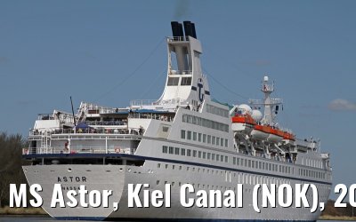 MS Astor, Kiel Canal (NOK), 20 April 2013