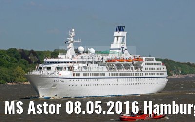 MS Astor 08.05.2016 Hamburg photo: K.Kaulfuss