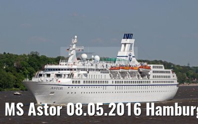 MS Astor 08.05.2016 Hamburg photo: K.Kaulfuss