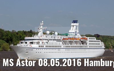 MS Astor 08.05.2016 Hamburg photo: K.Kaulfuss