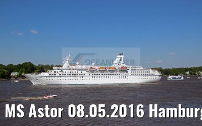 MS Astor 08.05.2016 Hamburg photo: K.Kaulfuss
