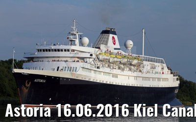Astoria 16.06.2016 Kiel Canal