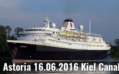 Astoria 16.06.2016 Kiel Canal