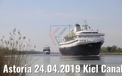 Astoria 24.04.2019 Kiel Canal