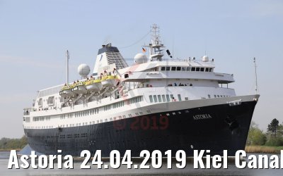 Astoria 24.04.2019 Kiel Canal