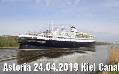 Astoria 24.04.2019 Kiel Canal