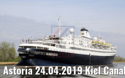 Astoria 24.04.2019 Kiel Canal