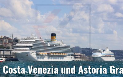 Costa Venezia und Astoria Grande Istanbul 18.07.2022