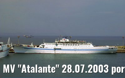 MV "Atalante" 28.07.2003 port of Heraklion, Crete