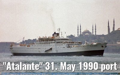 "Atalante" 31. May 1990 port of Istanbul