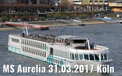 MS Aurelia 31.03.2017 Köln