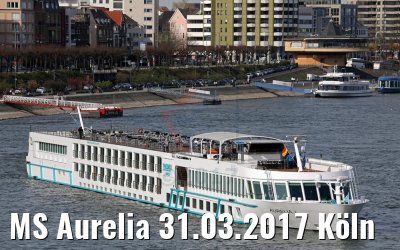 MS Aurelia 31.03.2017 Köln
