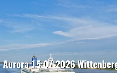 Aurora 15.07.2026 Wittenbergen