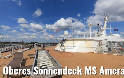 Oberes Sonnendeck MS Amera