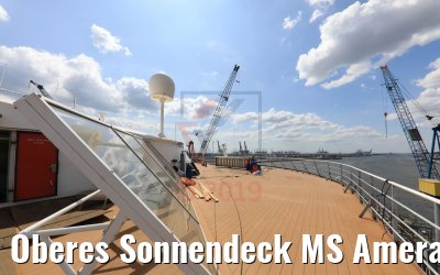 Oberes Sonnendeck MS Amera