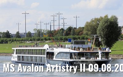 MS Avalon Artistry II 09.08.2017 Rhein