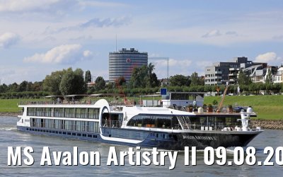 MS Avalon Artistry II 09.08.2017 Rhein