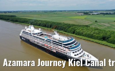 Azamara Journey Kiel Canal transit 14.06.2019
