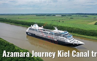 Azamara Journey Kiel Canal transit 14.06.2019