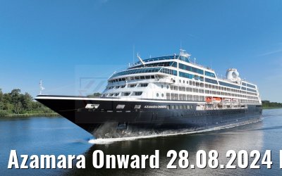 Azamara Onward 28.08.2024 Kiel Canal