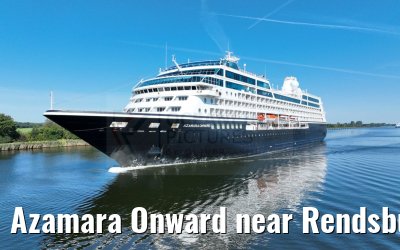 Azamara Onward near Rendsburg 28.08.2024 Kiel Canal