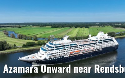 Azamara Onward near Rendsburg 28.08.2024 Kiel Canal