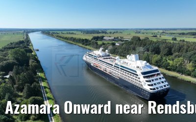 Azamara Onward near Rendsburg 28.08.2024 Kiel Canal