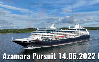 Azamara Pursuit 14.06.2022 Kieler Förde