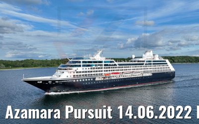 Azamara Pursuit 14.06.2022 Kieler Förde