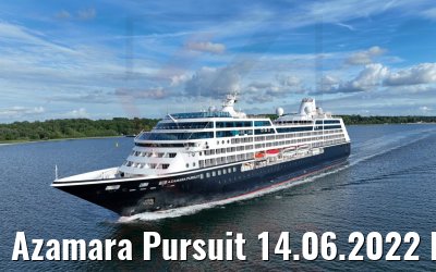 Azamara Pursuit 14.06.2022 Kieler Förde