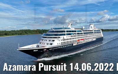 Azamara Pursuit 14.06.2022 Kieler Förde