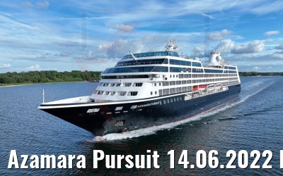 Azamara Pursuit 14.06.2022 Kieler Förde