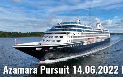 Azamara Pursuit 14.06.2022 Kieler Förde