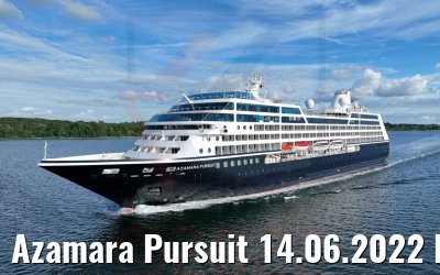 Azamara Pursuit 14.06.2022 Kieler Förde