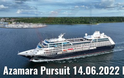Azamara Pursuit 14.06.2022 Kieler Förde