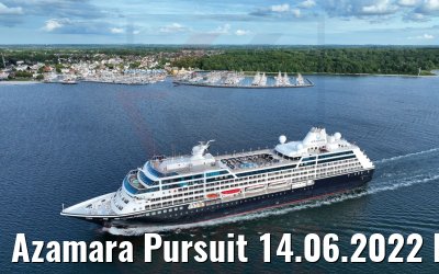 Azamara Pursuit 14.06.2022 Kieler Förde