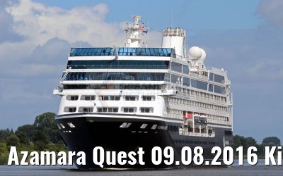 Azamara Quest 09.08.2016 Kiel Canal transit