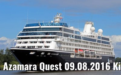 Azamara Quest 09.08.2016 Kiel Canal transit