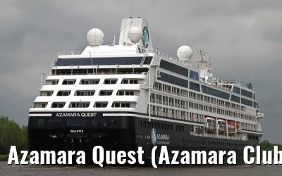 Azamara Quest (Azamara Club Cruises) Kiel Canal June 13, 2013