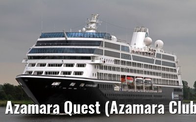 Azamara Quest (Azamara Club Cruises) Kiel Canal June 13, 2013